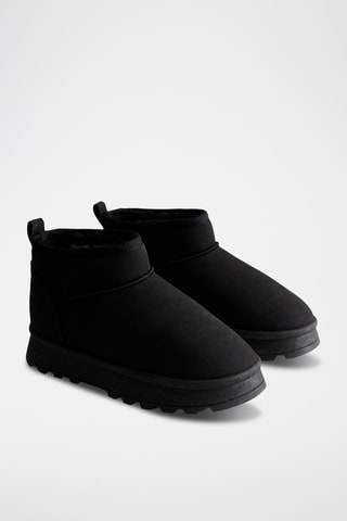 Botins forrados - Preto