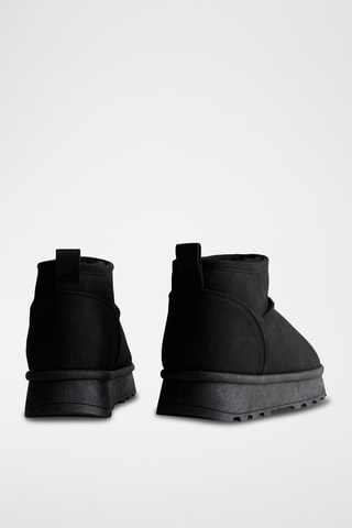 Botins forrados - Preto