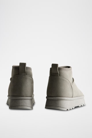 Botins forrados - Cinzento