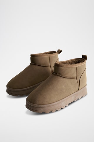 Botins forrados - Castanho
