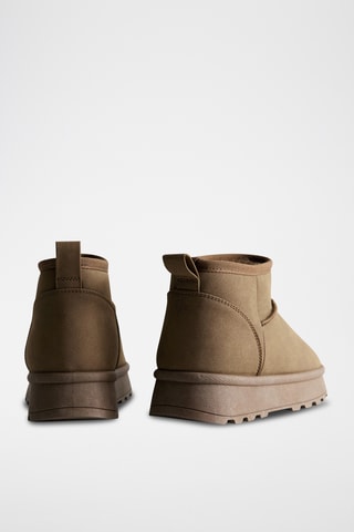 Botins forrados - Castanho
