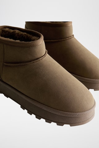 Botins forrados - Castanho