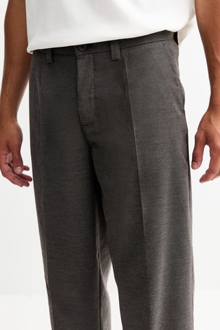 Pantalon relaxed - Gris foncé