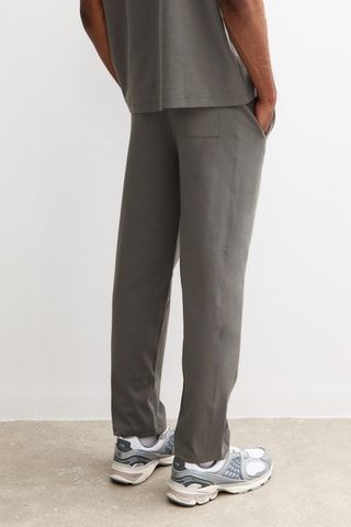 Pantalon straight - Gris