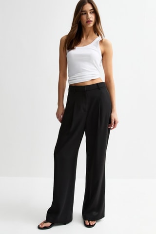 Pantalon wide legs - Noir