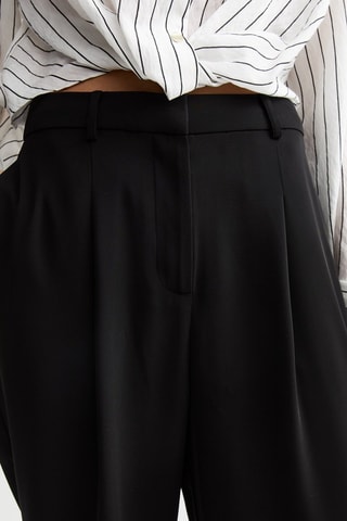 Pantalon wide legs - Noir
