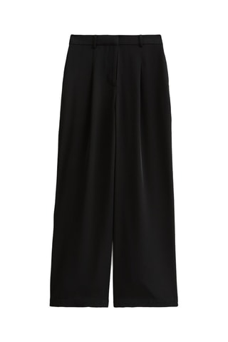 Pantalon wide legs - Noir