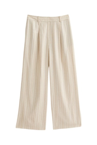 Pantalon wide legs - Ecru