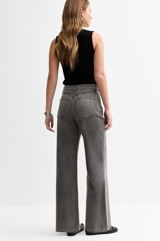Jean wide legs - Gris