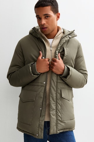 Parka à capuche - Kaki