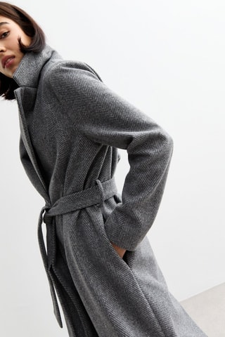 Gilet long - Gris