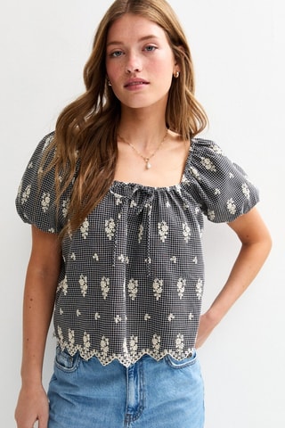 Top relaxed - Noir