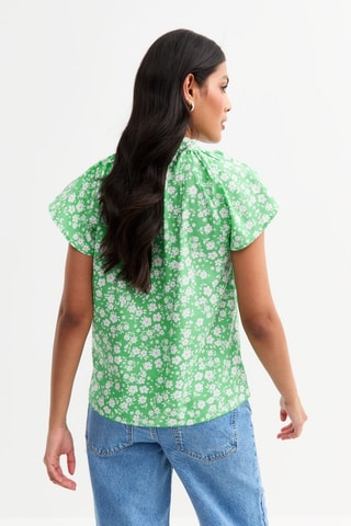 Chemisier relaxed - Vert