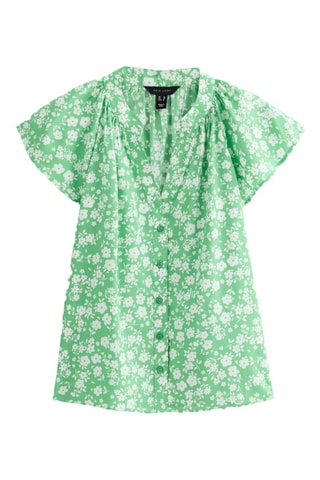 Chemisier relaxed - Vert