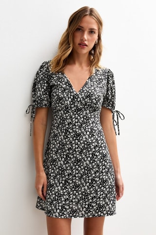Vestido direito - Preto
