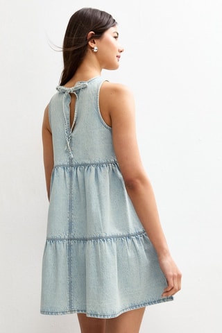 Robe trapèze - Bleu clair
