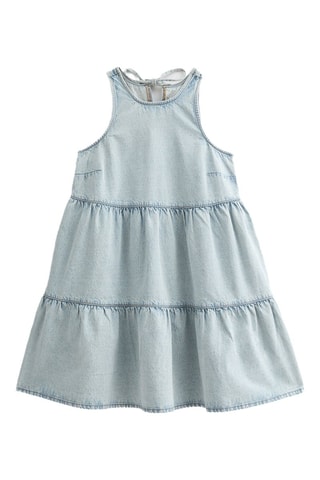 Robe trapèze - Bleu clair