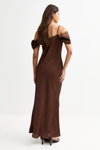 Robe longue - Marron