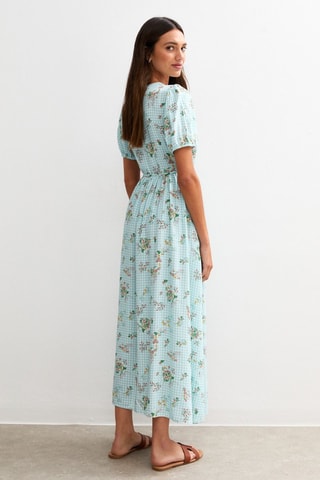 Robe portefeuille - Bleu clair
