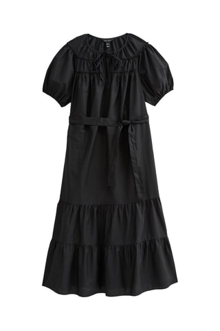 Vestido midi - Preto