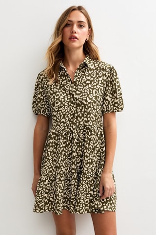Blouse-jurk - Groen
