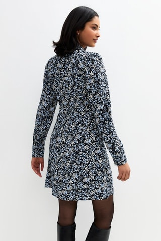 Vestido-camisa - Preto