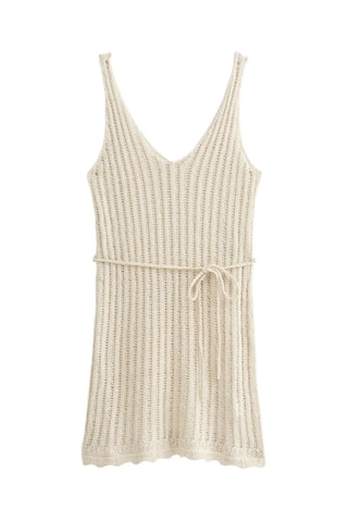 Robe de plage - Crème