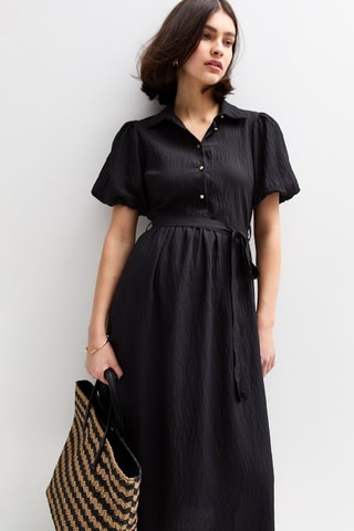 Robe chemise - Noir