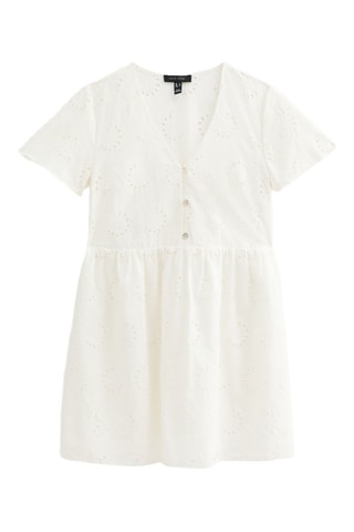 Vestido estilo patinadora - Branco