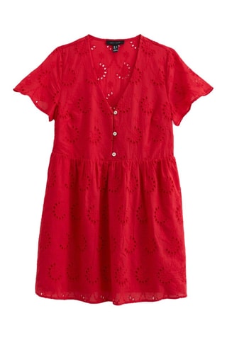 Vestido curto - Vermelho
