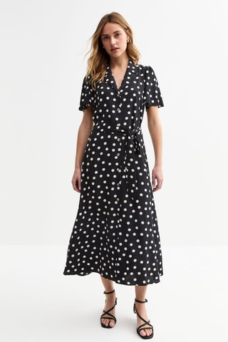 Robe chemise - Noir