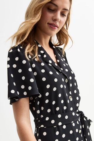 Robe chemise - Noir
