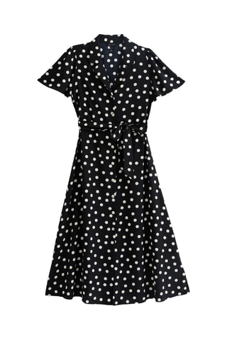 Robe chemise - Noir