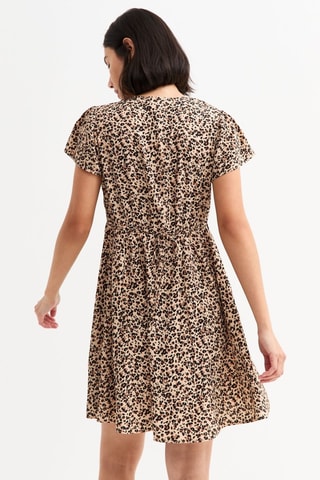 Robe trapèze - Beige