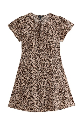 Robe trapèze - Beige
