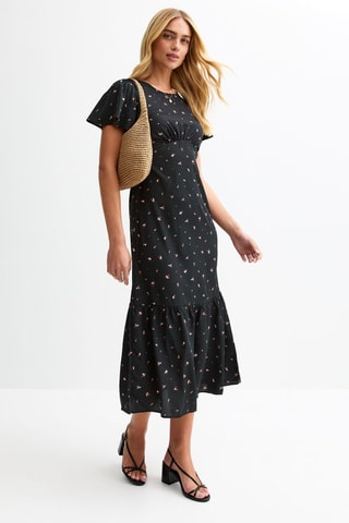 Robe midi - Noir