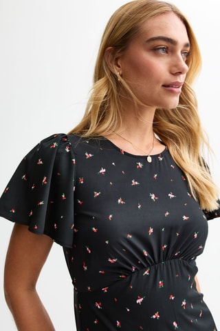 Robe midi - Noir