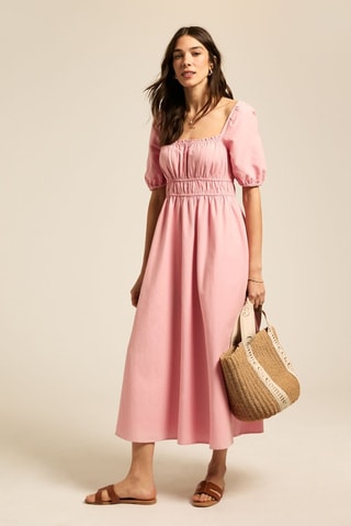 Robe midi - Rose