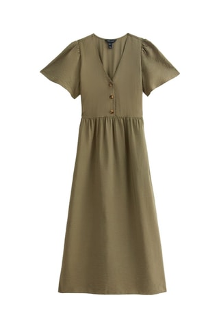 Robe midi - Kaki