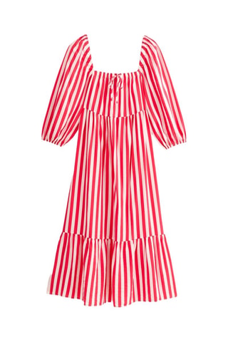 Robe midi - Rouge