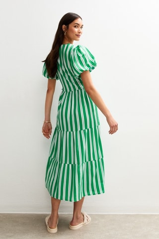 Robe portefeuille - Vert