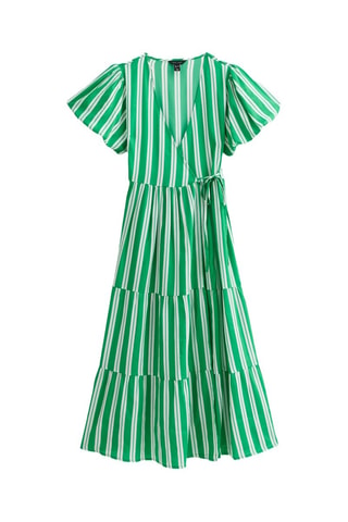 Robe portefeuille - Vert
