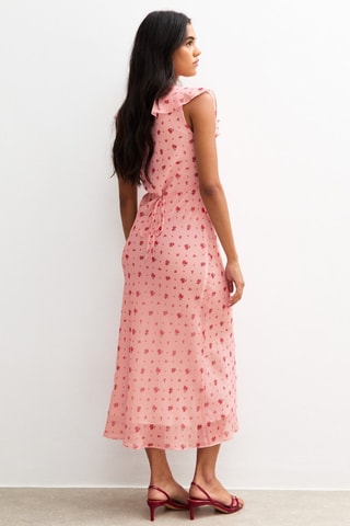 Robe midi - Rose