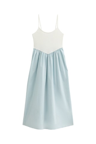 Robe midi - Blanc