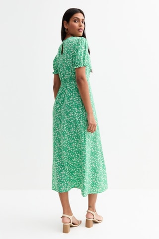 Robe midi - Vert