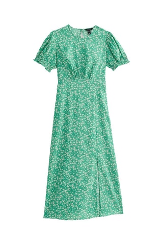 Robe midi - Vert