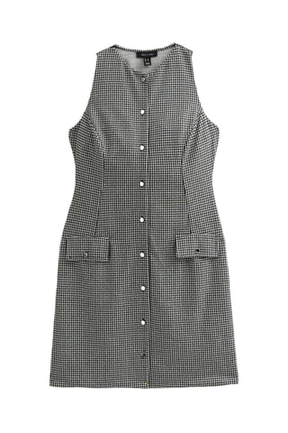 Vestido-camisa - Cinzento