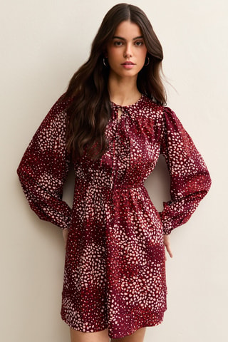 Vestido estilo patinadora - Vermelho
