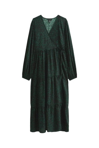 Vestido comprido - Verde-escuro