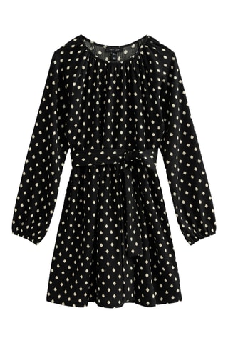 Vestido estilo patinadora - Preto